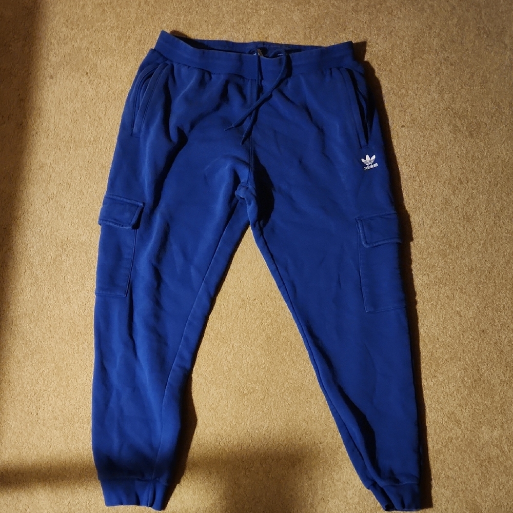 Adidas Men's Royal Blue Joggers